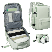 Mochila de viagem impermeável feminina