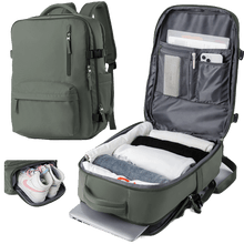 Mochila de viagem impermeável feminina