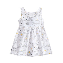 Vestidos estampados para crianças e bebês