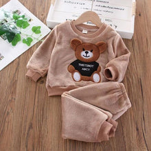 Conjunto de roupas de inverno para crianças