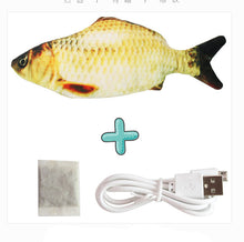 Peixe de brinquedo eletrônico para pets