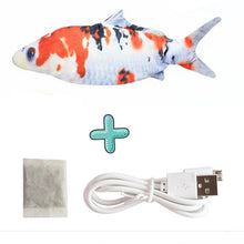 Peixe de brinquedo eletrônico para pets