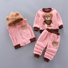 Conjunto de roupas de inverno para crianças