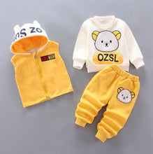 Conjunto de roupas de inverno para crianças