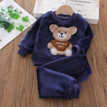 Conjunto de roupas de inverno para crianças