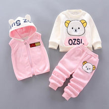 Conjunto de roupas de inverno para crianças