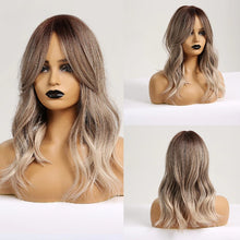 Peruca feminina sintética cabelo curto
