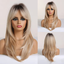 Peruca feminina sintética cabelo curto