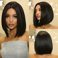 Peruca feminina sintética cabelo curto