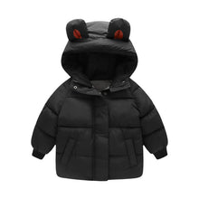 Casaco com capuz infantil