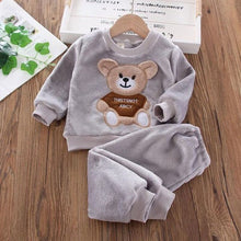 Conjunto de roupas de inverno para crianças