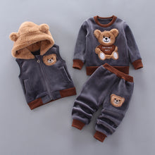 Conjunto de roupas de inverno para crianças