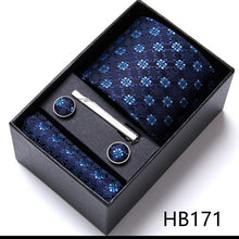 Conjuntos elegantes masculinos de gravata semi slim, lenço, clipe e abotoaduras