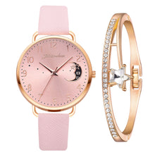 Relógio feminino de quartzo com opção de incluir uma pulseira para combinar