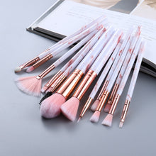 Kit de maquiagem com 15 pincéis