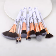 Kit de maquiagem com 10 pincéis