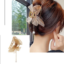 Presilhas elegantes de metal para cabelo
