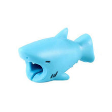 Protetor de cabo usb em formato de mordida de animais fofinhos