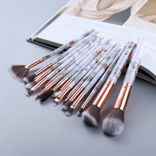 Kit de maquiagem com 15 pincéis