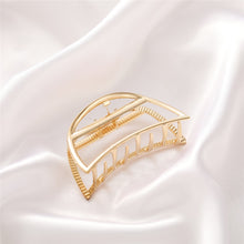 Presilhas elegantes de metal para cabelo