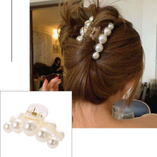 Presilhas elegantes de metal para cabelo
