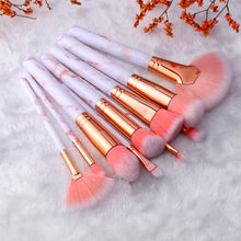 Kit de maquiagem com 10 pincéis
