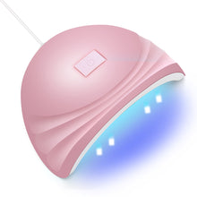 Secador de unhas com lâmpadas UV