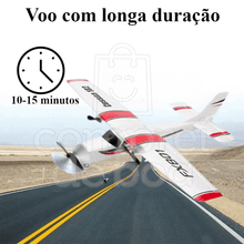 Avião Controle Remoto Cessna 182 Fx801 2,4ghz Pronta Entrega
