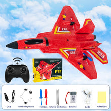 Avião caça F-22 de controle remoto 2.4 Ghz de 2 canais– Comprei de Boa