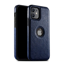 Capa de couro slim para iPhone com várias cores