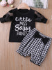 Conjunto de roupa para meninas - Little miss