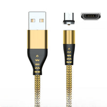 Cabo USB magnético tipo micro