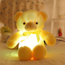 Urso de pelúcia luminoso