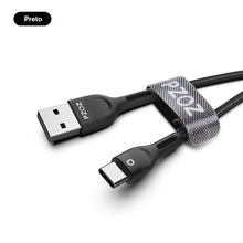 Cabo USB tipo C de alta durabilidade