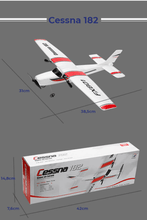 Avião cessna 182 de controle remoto 2.4 Ghz de 2 canais